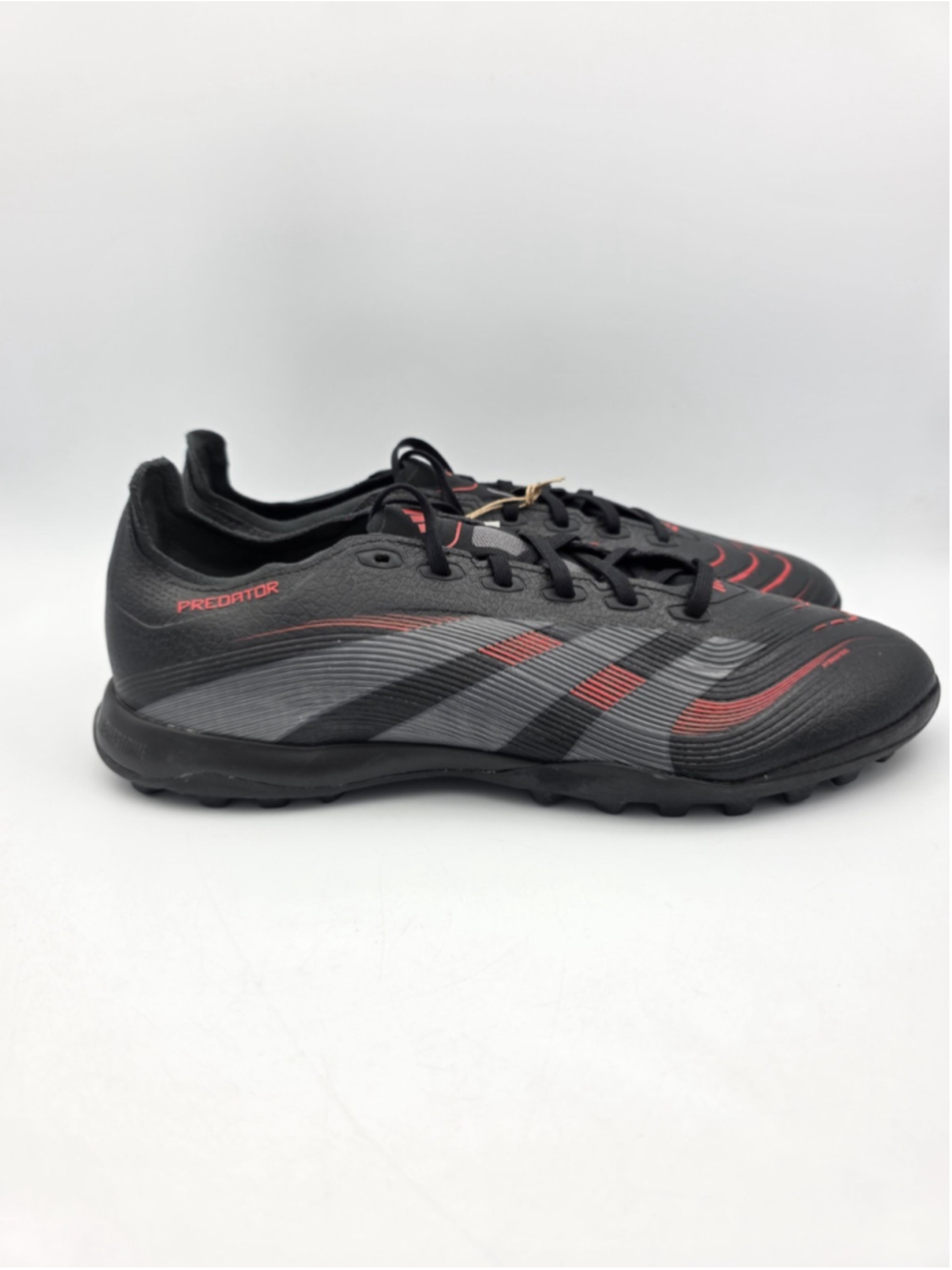 Adidas Predator League TF Cleats Mens Size 12 Black Red Turf Soccer Shoes ID3768